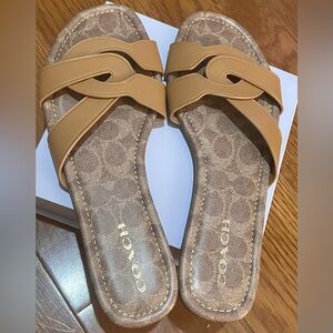 Coach “Essie” Sandals